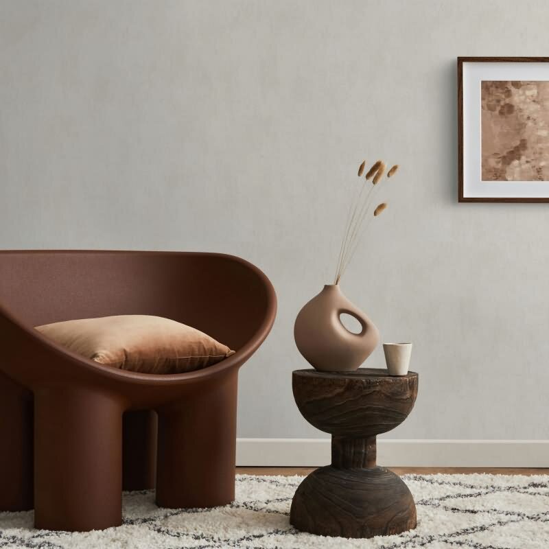 Vliestapete in Grau Betonoptik Used-Look Uni für Wohnzimmer Schlafzimmer Küche (82471)