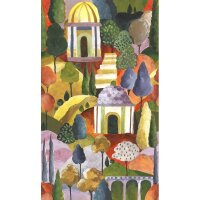 Fototapete in Bunt 3D-Optik Akustikpaneel Optik Holz...