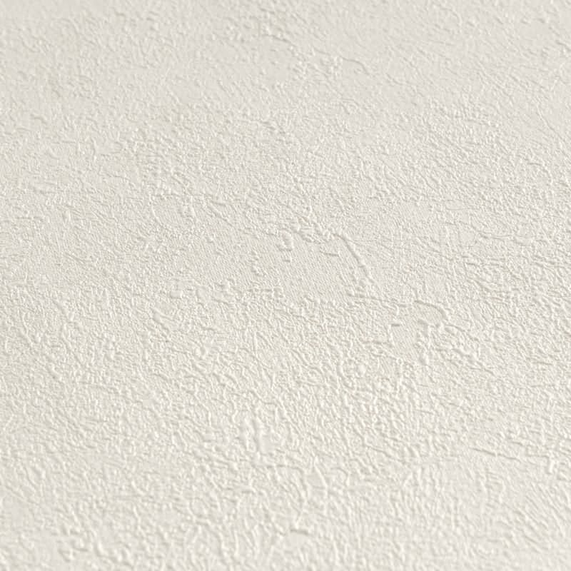 Tapete Betonoptik Weiß moderne Putzoptik Vliestapete (369246)