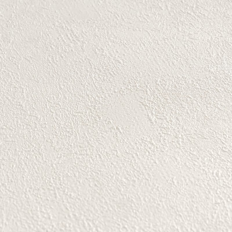 Vliestapete Putzoptik Creme moderne Struktur-Tapete Betonoptik (369247)