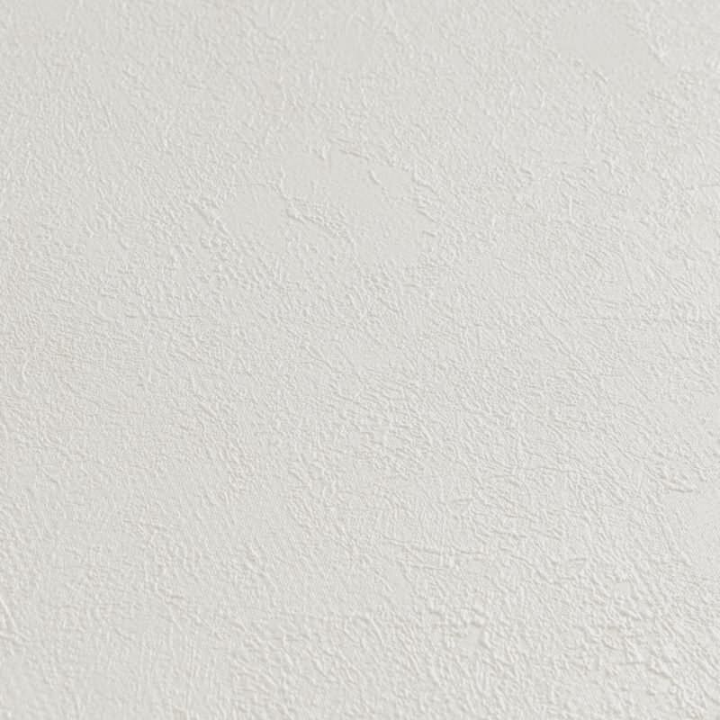Betonoptik Vliestapete Weiß Creme Struktur-Tapete hell Putzoptik (369248)