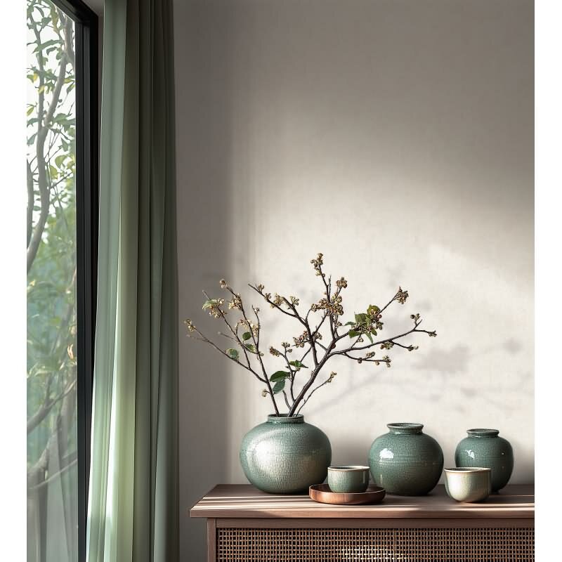 Betonoptik Vliestapete Weiß Creme Struktur-Tapete hell Putzoptik (369248)