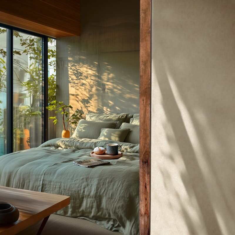 Tapete Betonoptik Sand-Beige Vliestapete Putzoptik modern (369249)