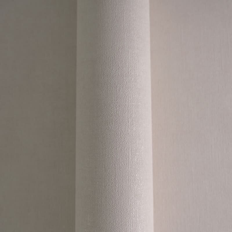 Strukturtapete Leinenoptik Beige Vliestapete mit feiner Stoffoptik (395652)