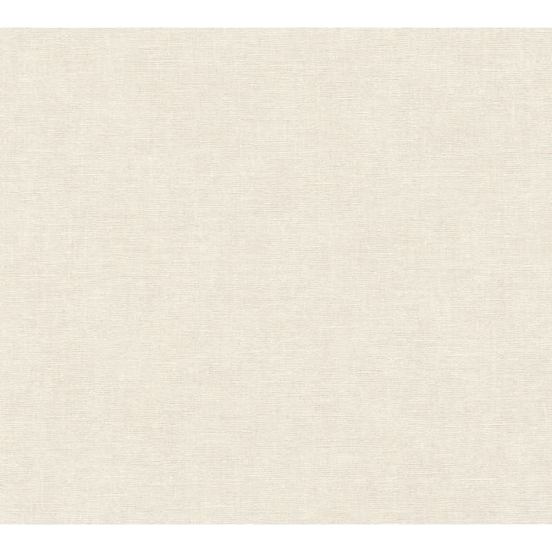 Strukturtapete Leinenoptik Beige Vliestapete mit feiner Stoffoptik (395652)