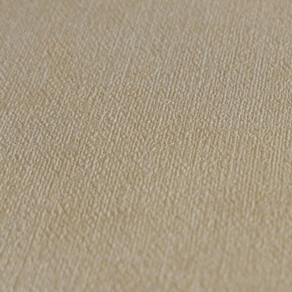 Vliestapete Leinenoptik Warmbeige Strukturtapete Stoffoptik (395653)