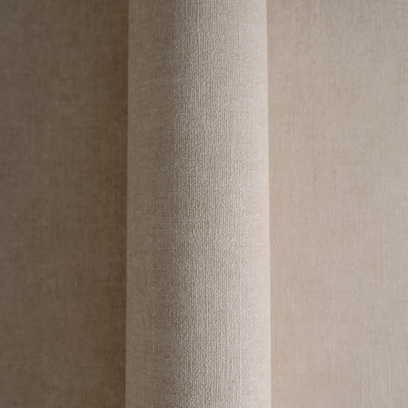 Strukturtapete Leinenoptik Beige Vliestapete Stoffoptik (395655)