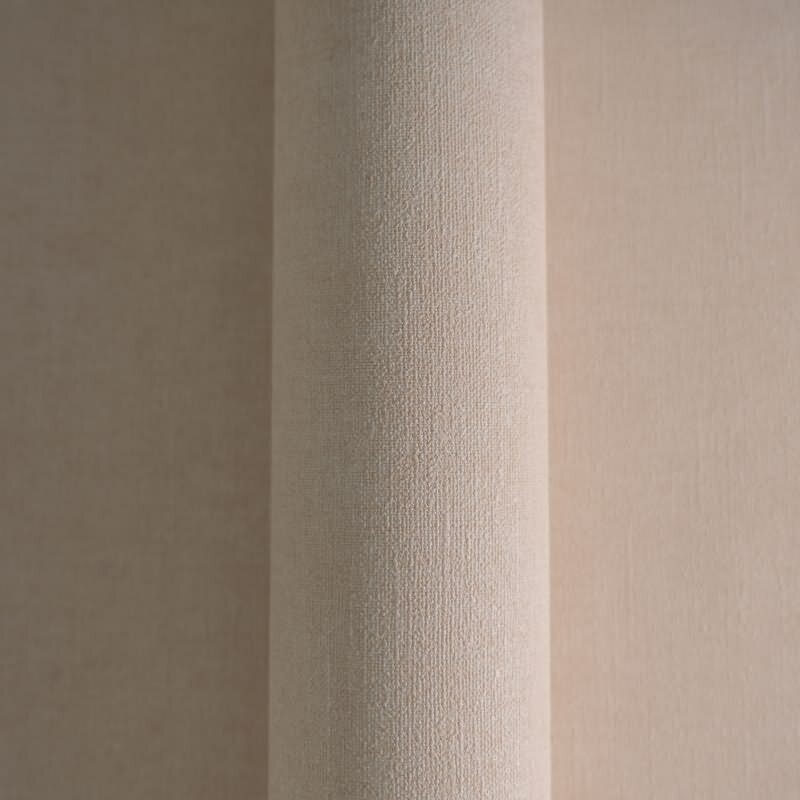 Leinenoptik Vliestapete Sand Beige warm Strukturtapete Stoffoptik (395656)