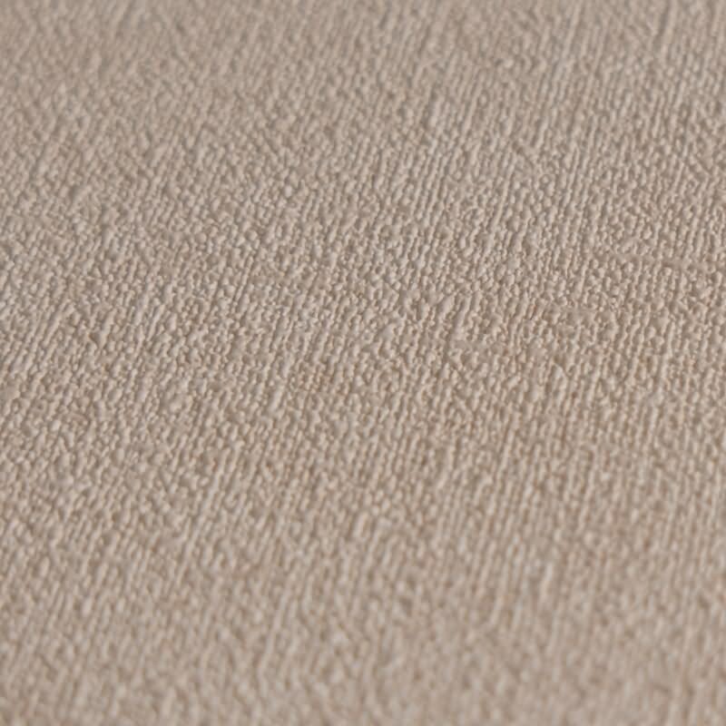 Leinenoptik Vliestapete Sand Beige warm Strukturtapete Stoffoptik (395656)