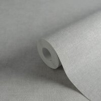 Unitapete Stoffoptik Salbeigr&uuml;n Einfarbige...