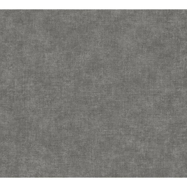 Vliestapete Leinenoptik Stahlblau moderne skandinavische Unitapete (395663)