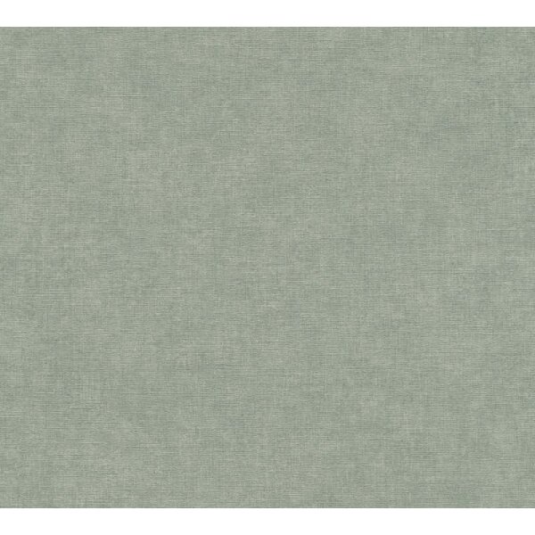 Vliestapete Stoffoptik Salbeigrün strukturierte moderne Uni-Tapete (395665)