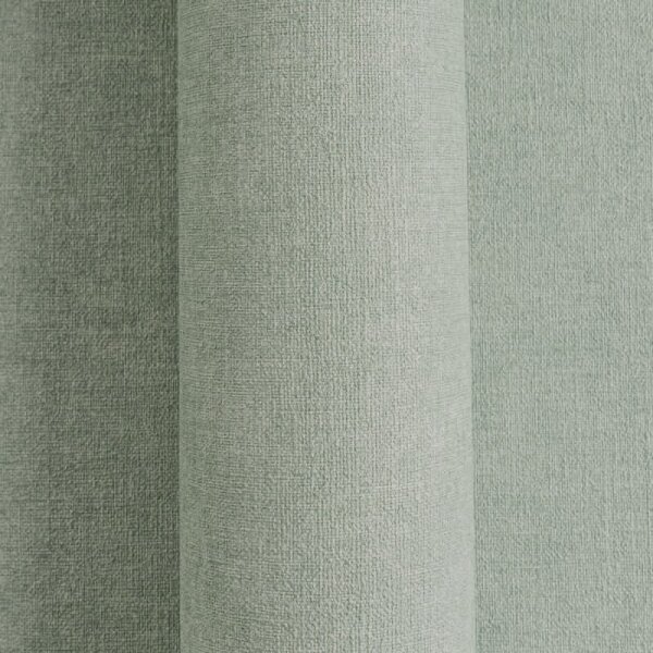 Vliestapete Stoffoptik Salbeigrün strukturierte moderne Uni-Tapete (395665)