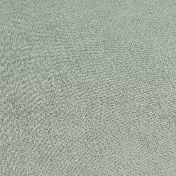 Vliestapete Stoffoptik Salbeigrün strukturierte moderne Uni-Tapete (395665)