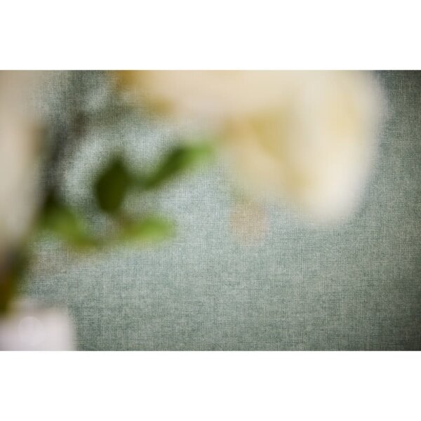 Vliestapete Stoffoptik Salbeigrün strukturierte moderne Uni-Tapete (395665)