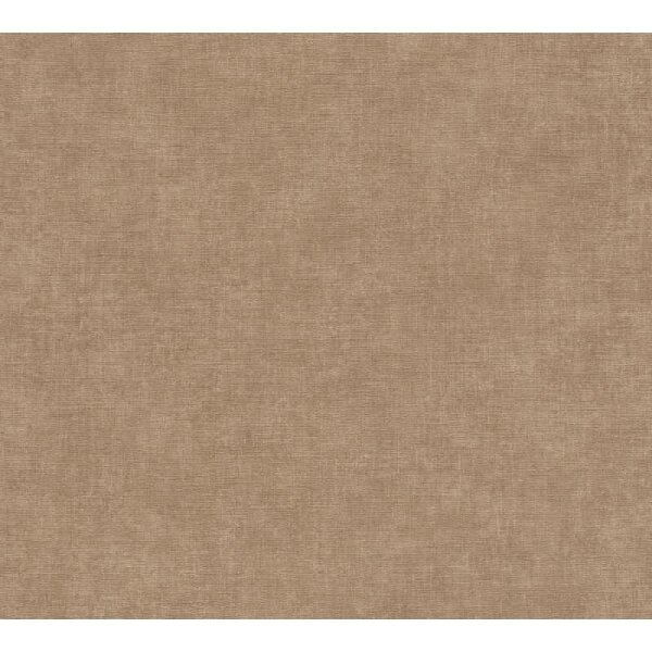 Vliestapete Leinenoptik Terrakotta moderne Uni-Tapete Stoffoptik (395668)