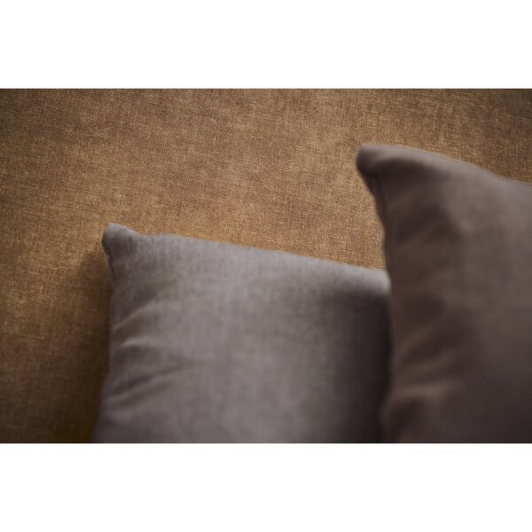 Vliestapete Leinenoptik Terrakotta moderne Uni-Tapete Stoffoptik (395668)