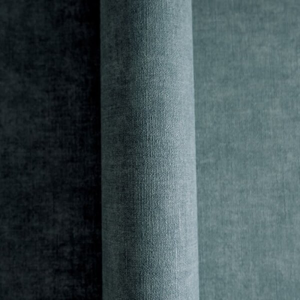 Struktur Vliestapete Unitapete Leinenoptik Blau einfarbig (395669)