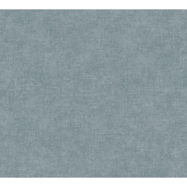 Struktur Vliestapete Unitapete Leinenoptik Blau einfarbig (395669)