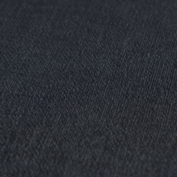 Vliestapete Dunkelblau Stoffoptik strukturiert Unitapete Leinenoptik (395672)