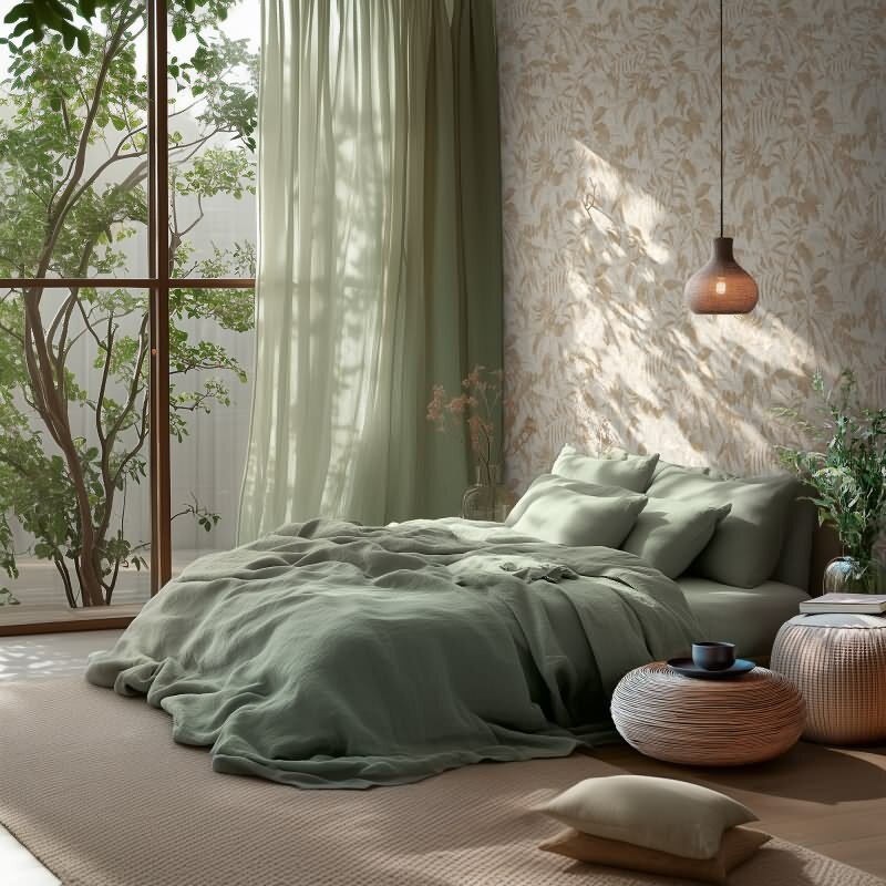 Blätter Tapete Beige Weiß Gold Metallic Pflanzen Vliestapete Dschungel (782032)