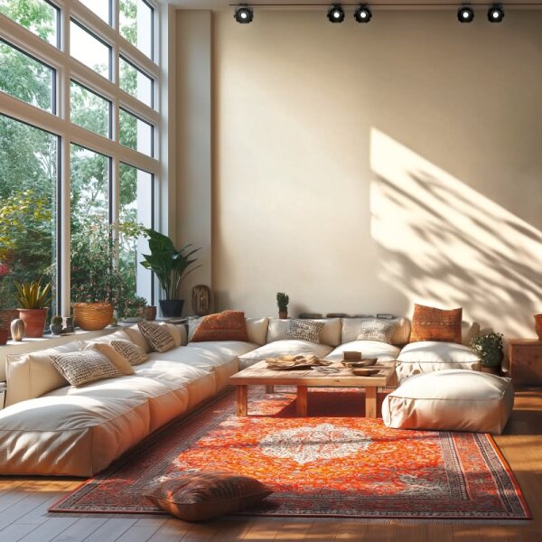 Muster-Vliestapete Stoffoptik Tapete mit Leinenstruktur Weiß Creme Vintage (782045)