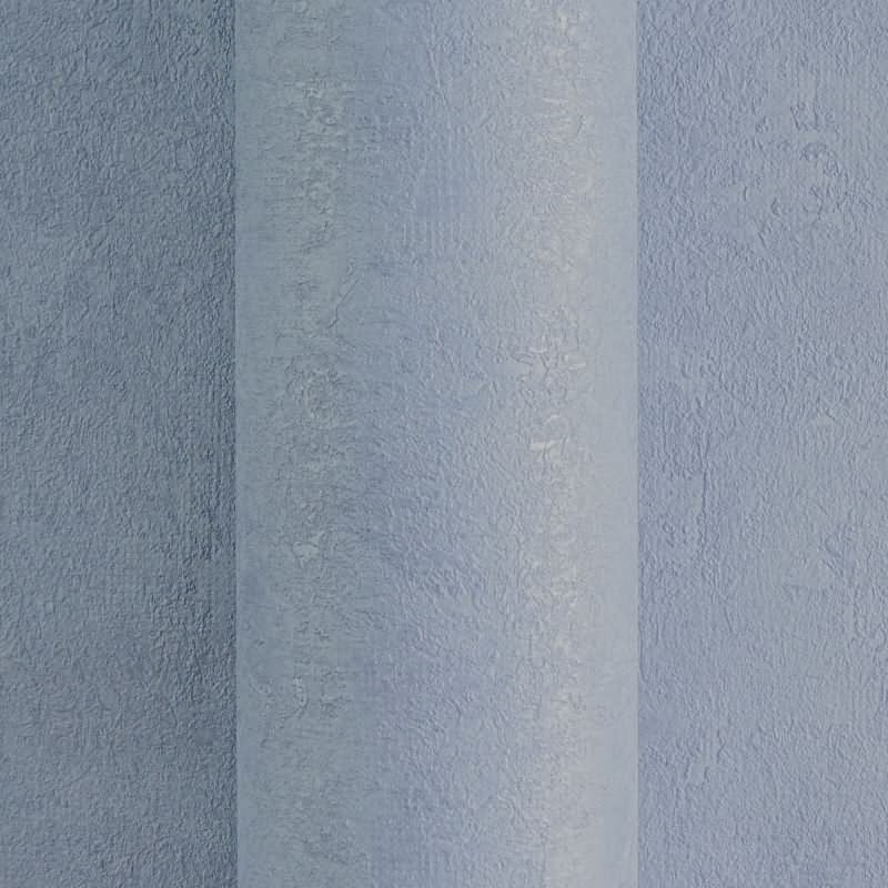 Tapete mit Putzoptik Blau Vintage Vliestapete einfarbig (782274)