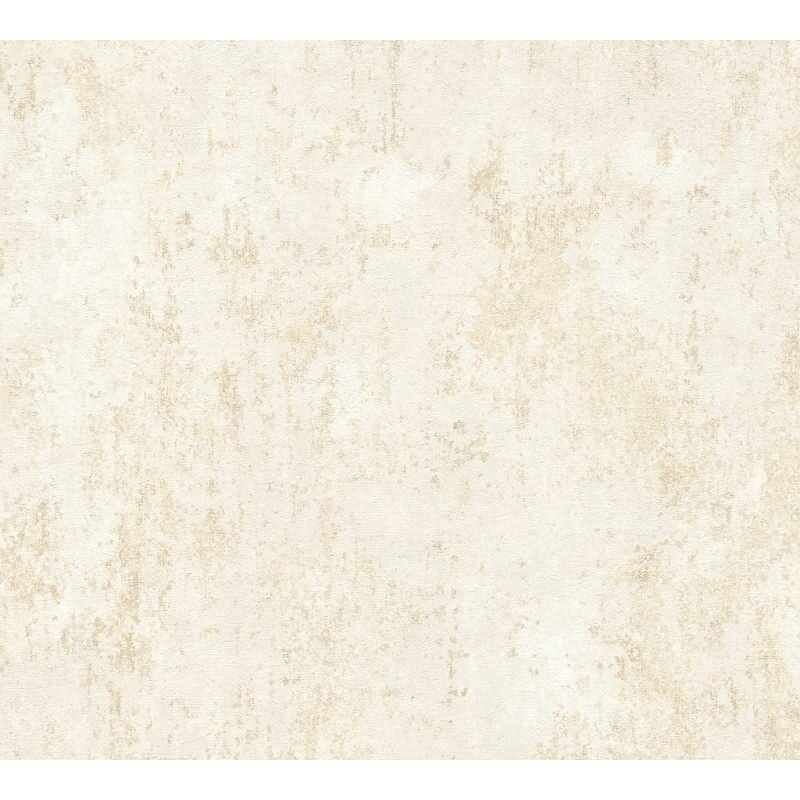 Vintage Tapete in Putzoptik Sand Beige Beton Look Vliestapete Metallic (786292)
