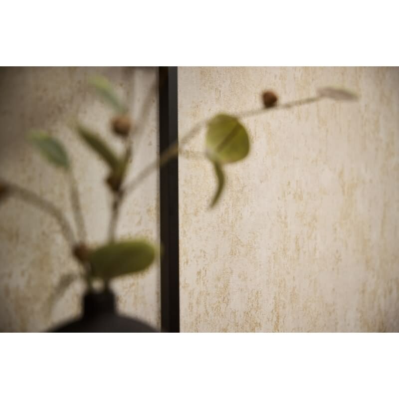 Vintage Tapete in Putzoptik Sand Beige Beton Look Vliestapete Metallic (786292)