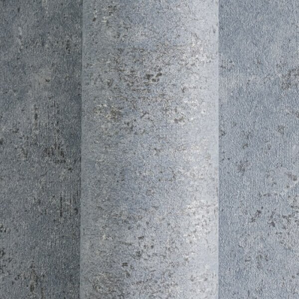 Vliestapete in Betonoptik Blau Grau Metallic Putzstruktur Tapete Vintage (786294)