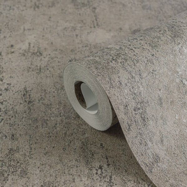 Tapete in Vintage Betonoptik Braun Grau Putzstruktur Vliestapete (786295)