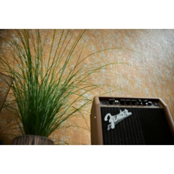 Vlies-Tapete in Rostoptik Braun Orange Metallic Used Look Strukturtapete (786296)