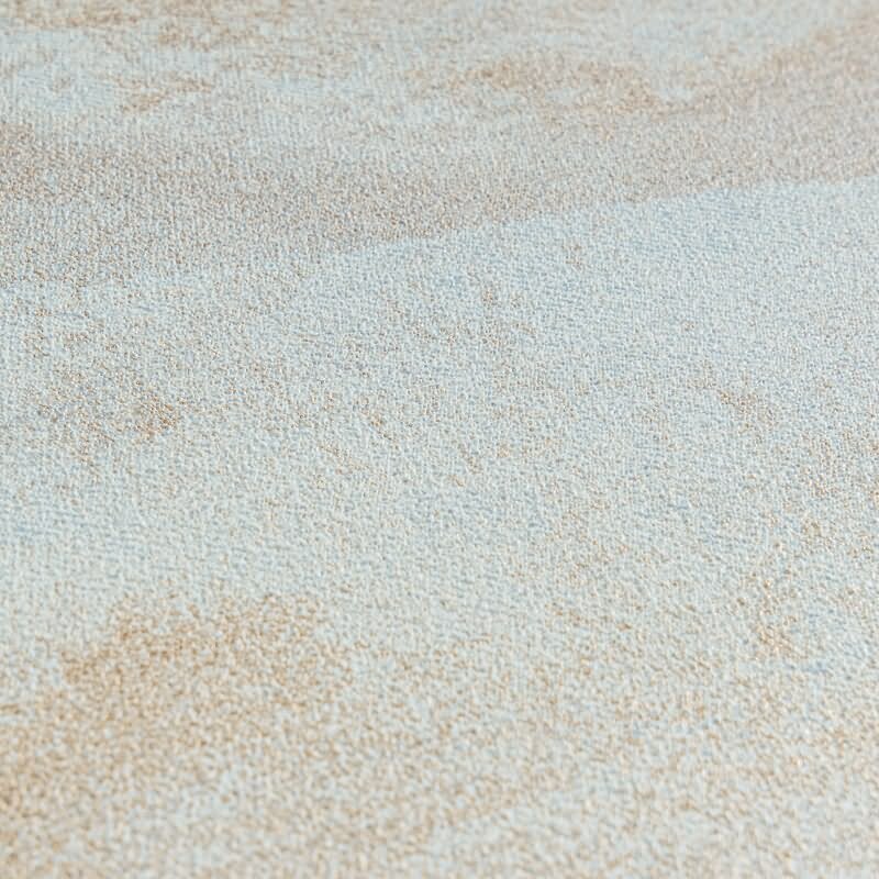 Farbverlauf Tapete Hellblau Terrakotta Braun Metallic Vintage Muster Vliestapete (786565)