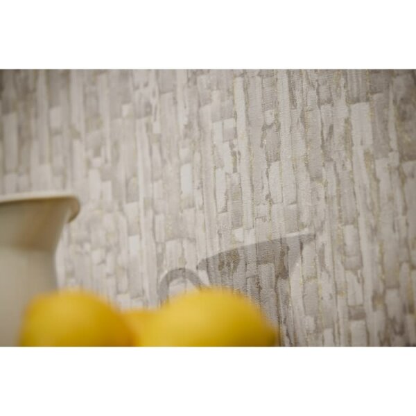 Tapete Grau Gold Metallic hochwertige Vintage Muster Vliestapete (786662)