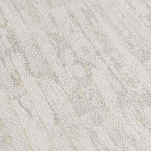 Tapete Grau Gold Metallic hochwertige Vintage Muster Vliestapete (786662)