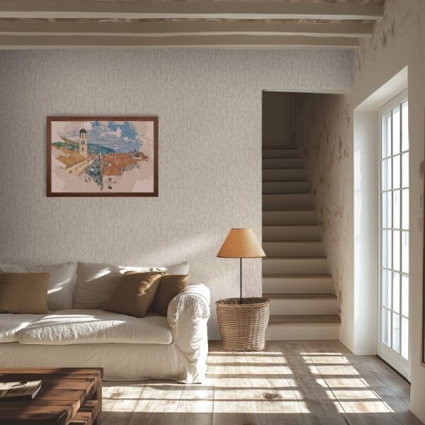 Tapete Grau Gold Metallic hochwertige Vintage Muster Vliestapete (786662)