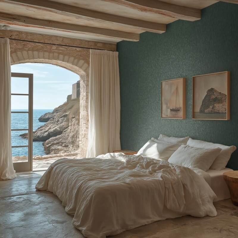 Tapete Dunkelgrün Gold Metallic hochwertige Design Muster Vliestapete (786664)