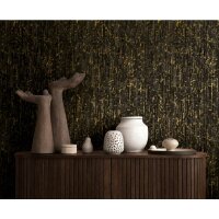 Design-Tapete Schwarz Gold Metallic hochwertige...
