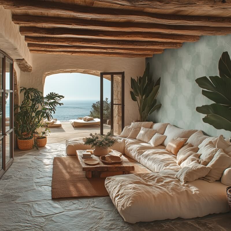 3D Dschungel Palmblatt Tapete Salbeigrün Tropisches Blättermotiv Vliestapete (786734)