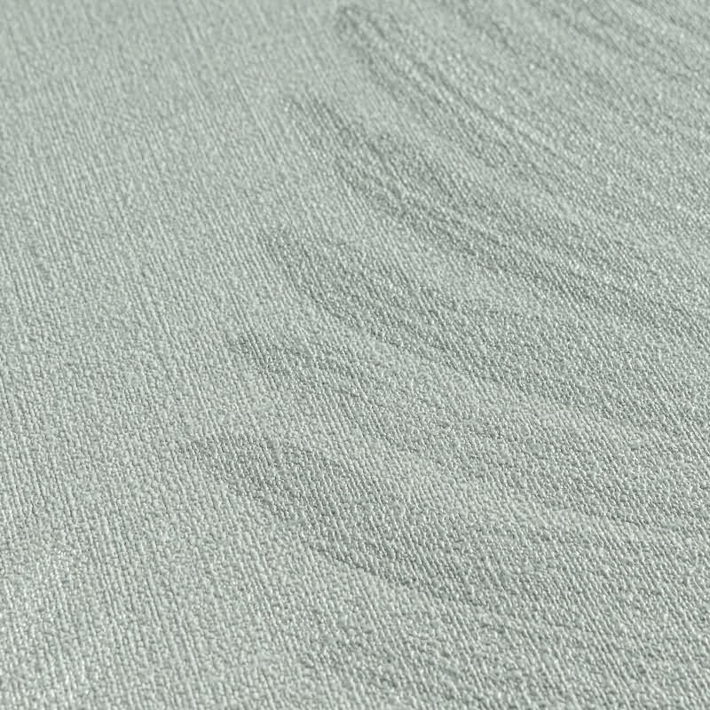 3D Dschungel Palmblatt Tapete Salbeigrün Tropisches Blättermotiv Vliestapete (786734)