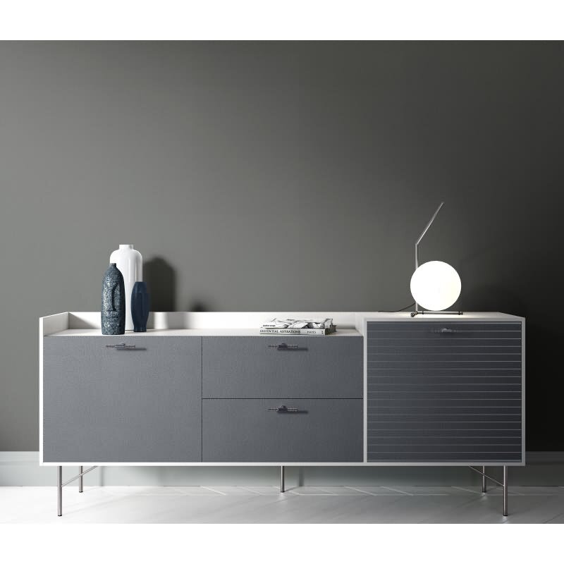 Tapete Grau, Silber ELLE Decoration Vliestapete (1044437)