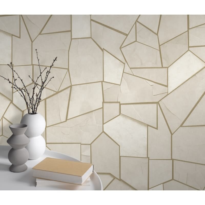 Tapete Beige, Creme ELLE Decoration Vliestapete (1044502)