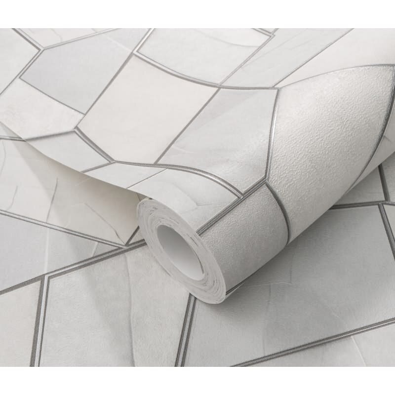 Tapete Grau, Silber ELLE Decoration Vliestapete (1044531)