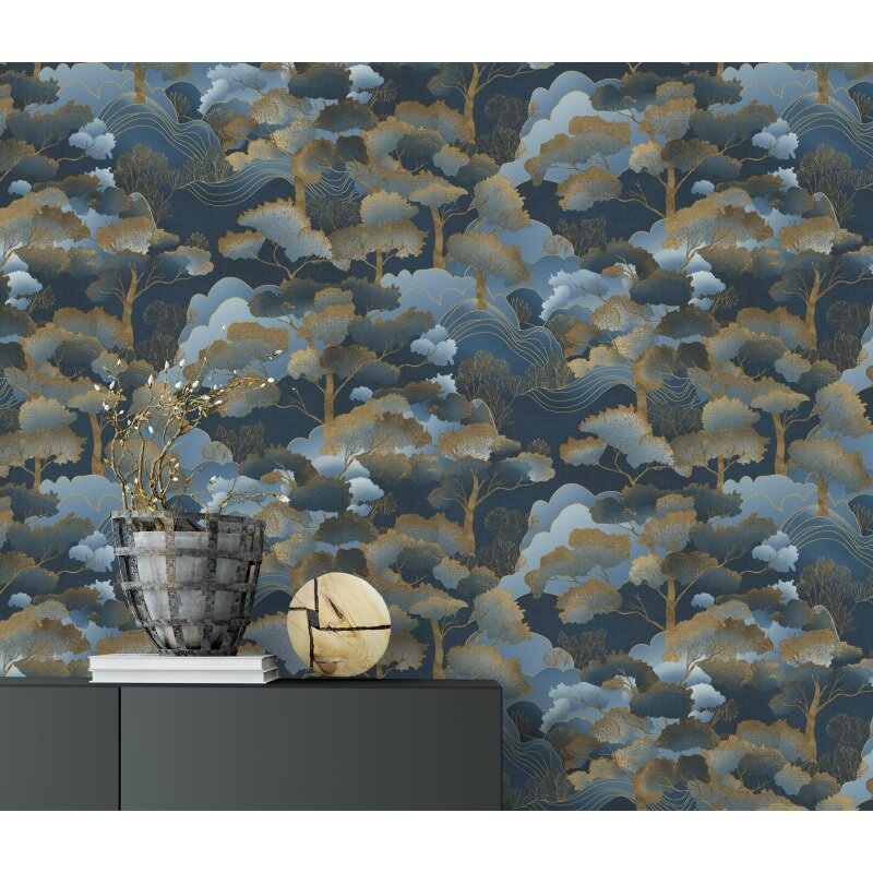 Tapete Blau ELLE Decoration Vliestapete (1044808)