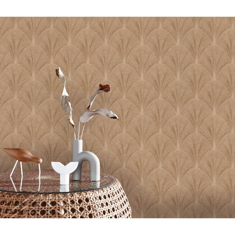 Tapete Gold, Kupfer ELLE Decoration Vliestapete (1045130)