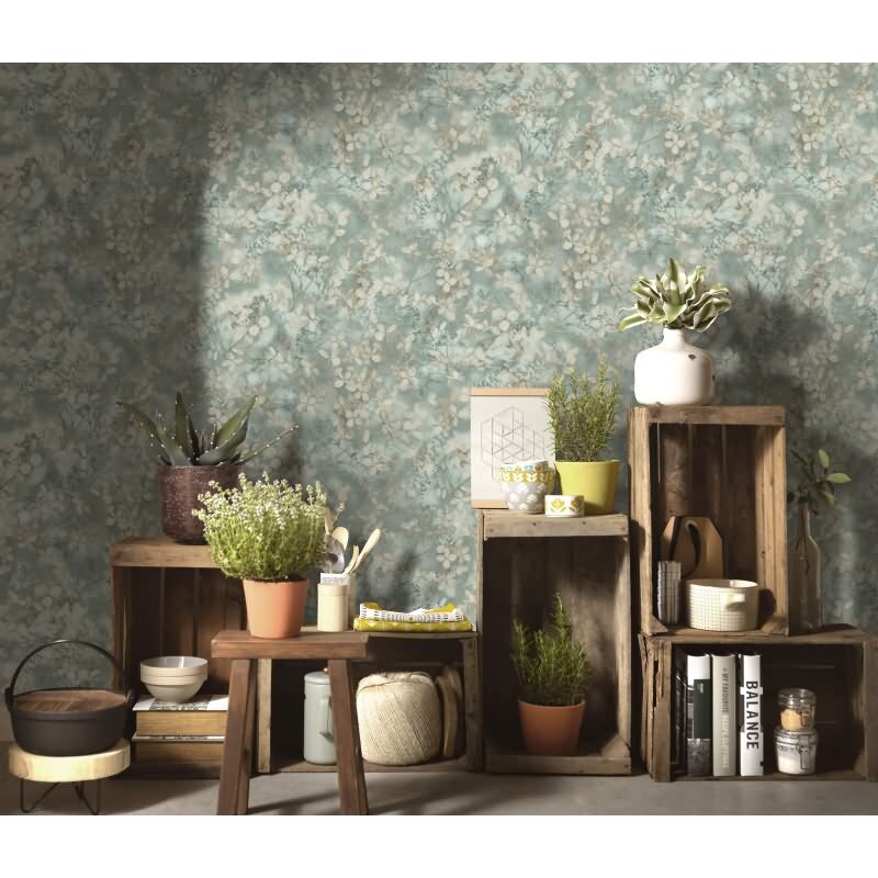 Tapete Grün Erismann Vliestapete (1041507)