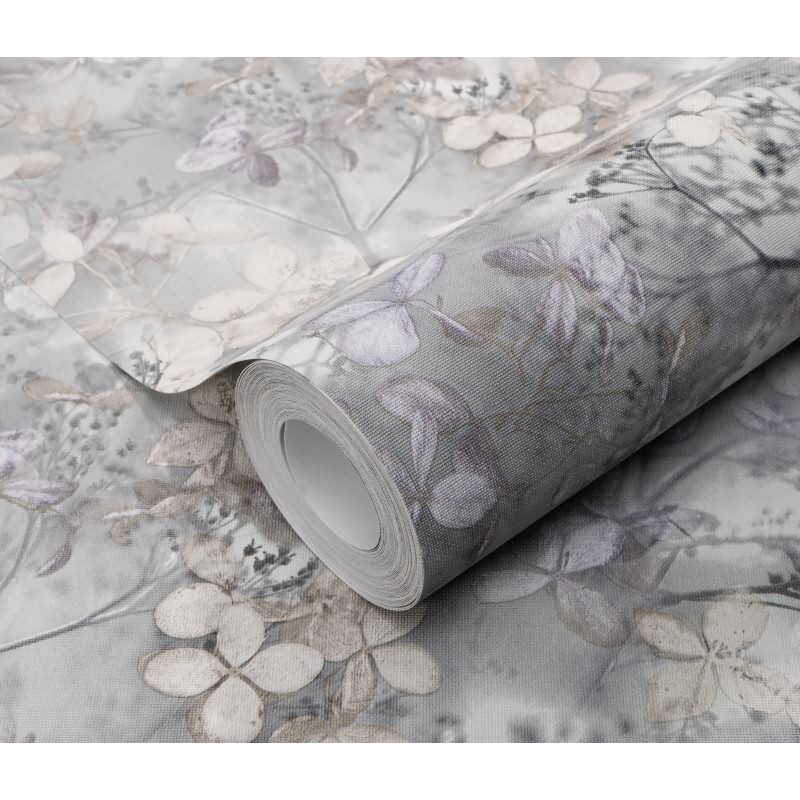 Tapete Grau, Silber Erismann Vliestapete (1041531)