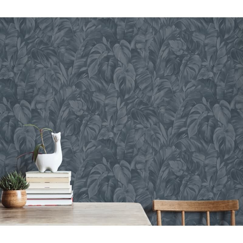 Tapete Schwarz, Anthrazit Erismann Vliestapete (1041608)