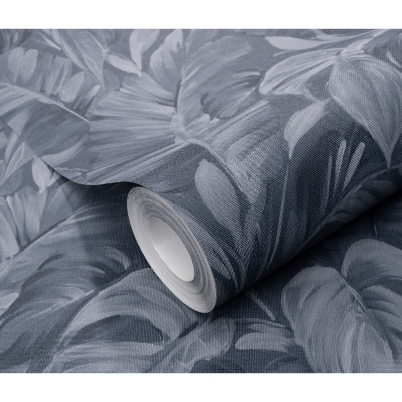 Tapete Schwarz, Anthrazit Erismann Vliestapete (1041608)