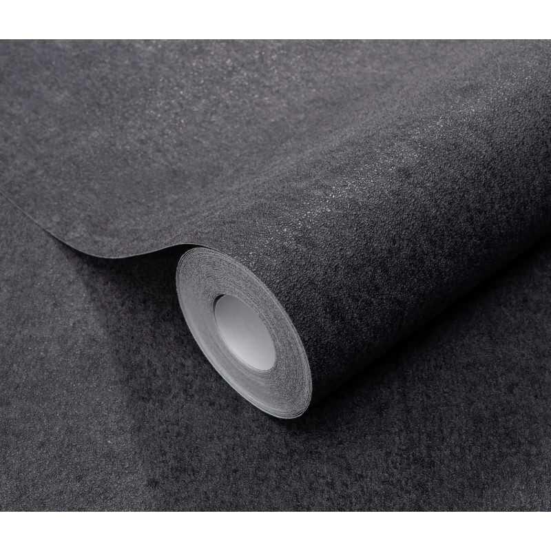 Tapete Schwarz, Anthrazit Erismann Vliestapete (1041815)